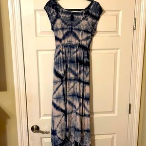 The Odells tie dye dress